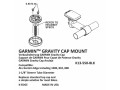 Uchwyt na licznik K-Edge Gravity Cap Garmin