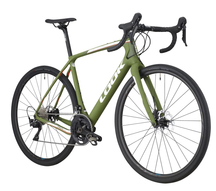 Rower Look 765 2023 Gravel Green Mat GRX 600 2x11, RS-370