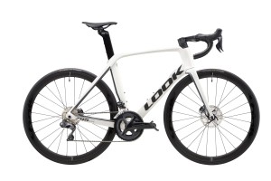 Rower szosowy Look 795 Blade Disc Metallic White Silver Glossy ULT DI2 + R38D
