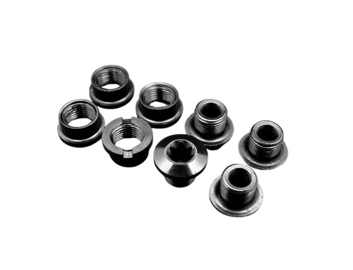 Śruby do zębatek Absoluteblack, krótkie, 4 pary