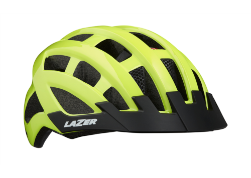 Kask Lazer Petit DLX Żółty + Lampka Led