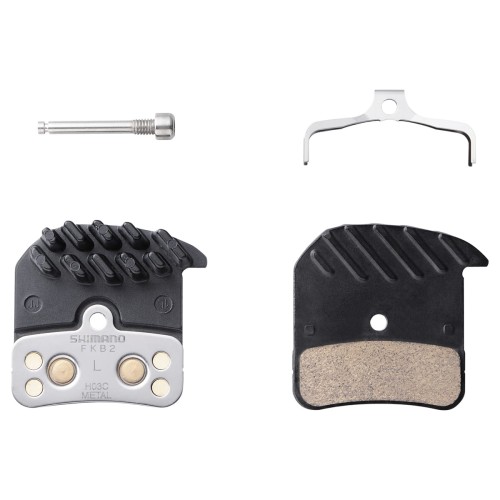 Okładziny Shimano Saint/ZEE H03C Metaliczne z radiatorem