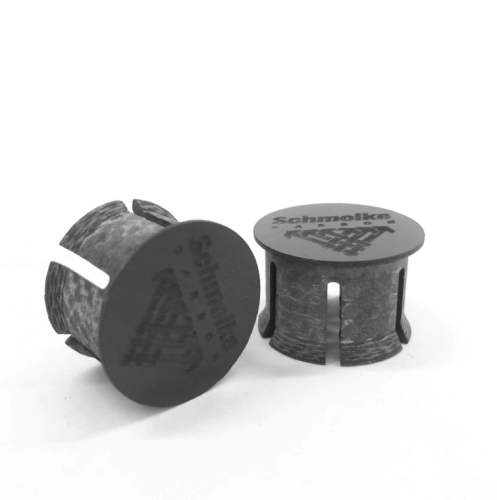 Korki Schmolke-Carbon Bar Plugs, do kierownicy szosowej