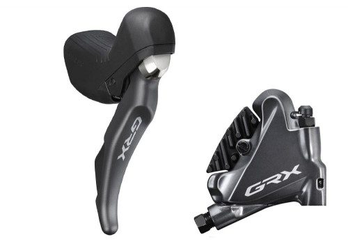 Zestaw klamkomanetka/hamulec Shimano GRX BR-RX810, 11s, prawy