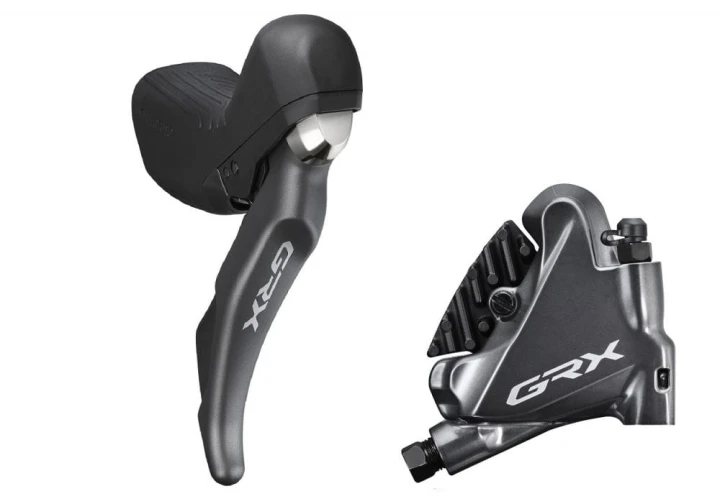 Zestaw klamkomanetka/hamulec Shimano GRX BR-RX810, 11s, prawy