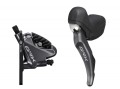 Zestaw klamkomanetka/hamulec Shimano GRX BR-RX810, 2x , lewy