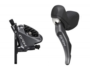 Zestaw klamkomanetka/hamulec Shimano GRX BR-RX810, 2x , przód