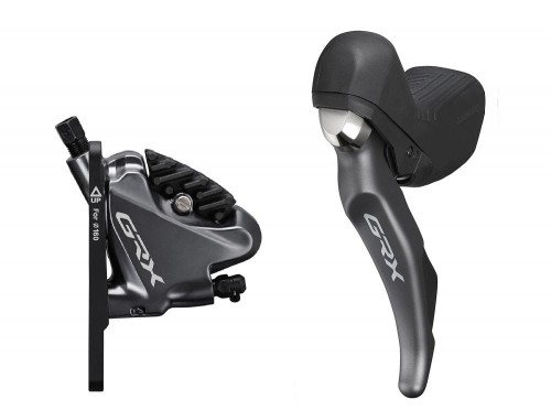 Zestaw klamkomanetka/hamulec Shimano GRX BR-RX810, 2x , lewy