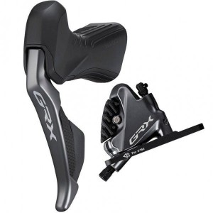 Zestaw klamkomanetka/hamulec Shimano GRX Di2 BR-RX810,  2x, przód