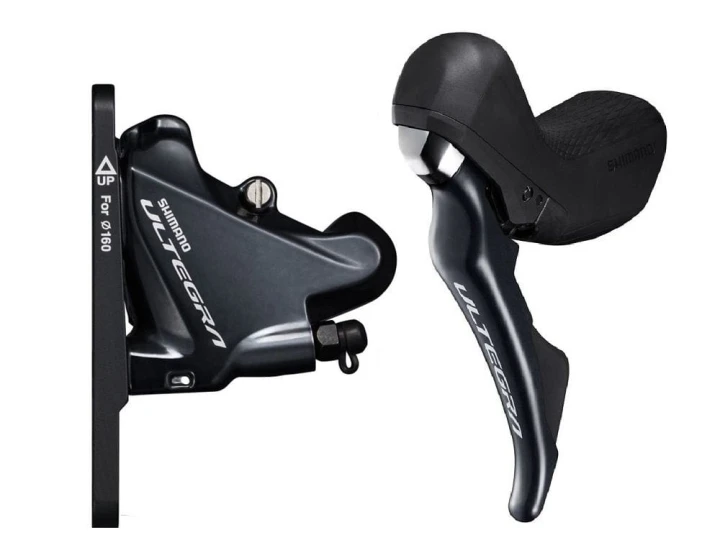 Zestaw klamkomanetka/hamulec Shimano Ultegra R8020 2x11s przód