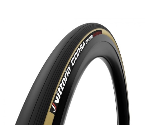 Szytka Vittoria Corsa Speed G2.0, czarno/beżowa