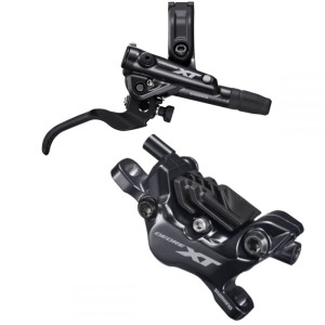 Zestaw klamka/hamulec Shimano XT M8120, przewód, tył