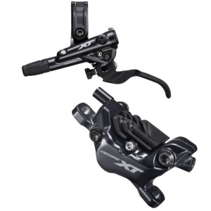 Zestaw klamka/hamulec Shimano XT M8120, przewód, przód