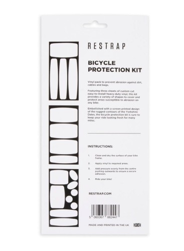 Naklejki ochronne na ramę Restrap Bicycle Protection Kit
