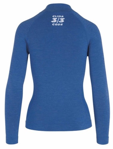 Bielizna damska Assos WOM UZ Winter LS Skin Layer Calypso Blu