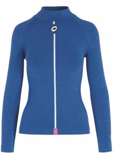 Bielizna termoaktywna kolarska damska Assos UZ Winter LS Skin Layer Calypso Blu