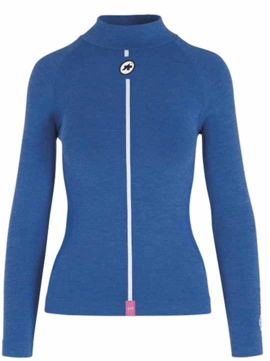 Bielizna damska Assos WOM UZ Winter LS Skin Layer Calypso Blu
