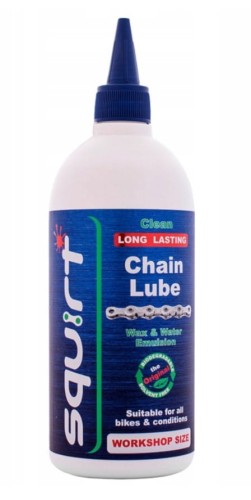 Wosk Squirt Long Lasting Chain Lube, olej do łańcucha, 500ml