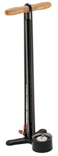 Pompka podłogowa Lezyne Steel Floor Drive ABS-1 PRO Chuck 220psi, czarna