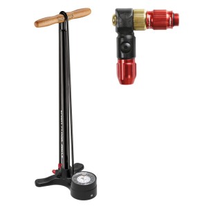 Pompka podłogowa Lezyne Sport Floor Drive 3.5 ABS-1 PRO Chuck Czarne