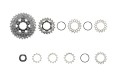 Kaseta Shimano Dura-Ace CS-R9200 11-30z, 12s