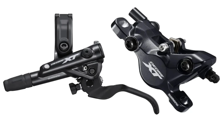 Zestaw klamka/hamulec Shimano Deore XT M8100, przód