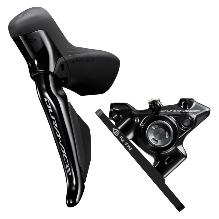 Zestaw klamkomanetka/hamulec Shimano Dura-Ace Di2 ST-R9270, przewód, przód