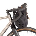 Torba na kierownice Restrap Bar Bag, L, czarno/pomarańczowa