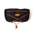 Torba na kierownice Restrap Bar Bag, L, czarno/pomarańczowa