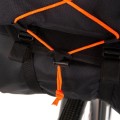 Torba na kierownice Restrap Bar Bag, S, czarno/pomarańczowa