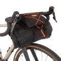 Torba na kierownice Restrap Bar Bag, S, czarno/pomarańczowa