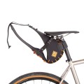Torba podsiodłowa Restrap Saddle Bag, 14L, czarno/pomarańczowa