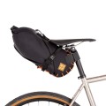 Torba podsiodłowa Restrap Saddle Bag, 8L, czarno/pomarańczowa