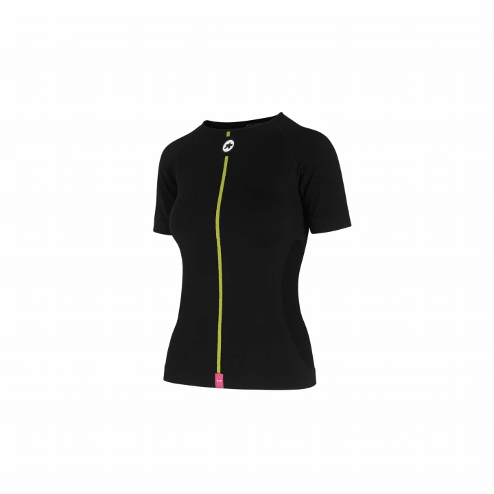 Bielizna termoaktywna damska Assos Spring Fall SS Skin Layer Black Series