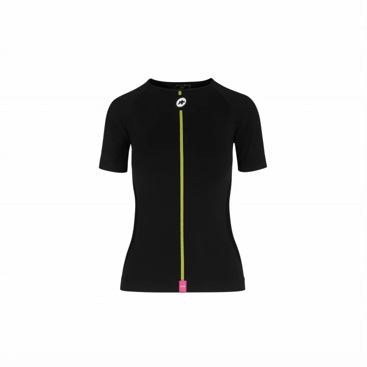 Bielizna termoaktywna damska Assos Spring Fall SS Skin Layer Black Series