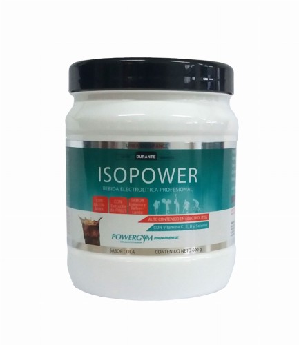 Napój izotoniczny Powergym Isopower, Cola, 600g