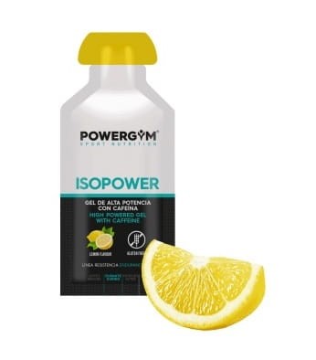 Żel energetyczny Powergym Isopower z kofeiną, Cytrynowy