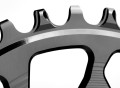 Zębatka Absoluteblack Oval 1x Easton Cinch Direct Mount, czarna