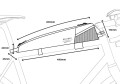 Torba na ramę Restrap Race Top Tube Bag Long wymiary
