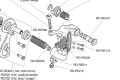 Śruba blokująca przerzutkę Campagnolo RD-RE110