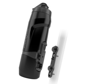 Bidon Fidlock TWIST 800ml miękki, czarny + baza do roweru