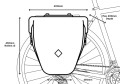 Sakwa Restrap Pannier, L, oliwkowa