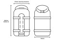 Torba na widelec Restrap Fork Bag