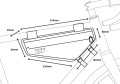 Torba na ramę Restrap Race Frame Bag