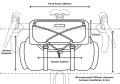Torba na kierownice Restrap Bar Bag, L, czarno/pomarańczowa