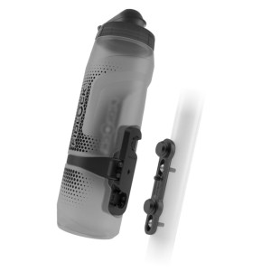 Bidon Fidlock TWIST 800ml miękki, przydymiony + baza do roweru