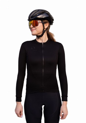 Bluza Raso Classic Merino damska, czarna