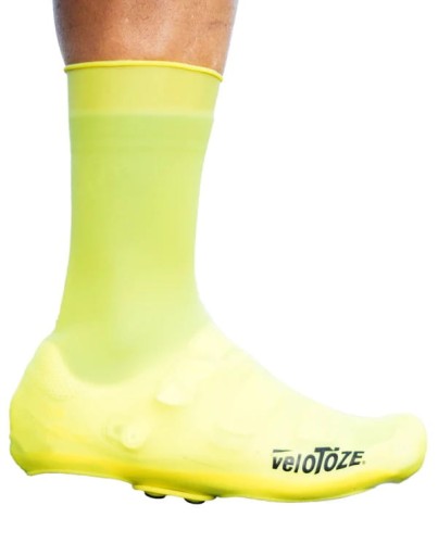 Ochraniacze na buty VeloToze Tall Silicone Shoe Cover, z zapięciem, wysokie, żółte