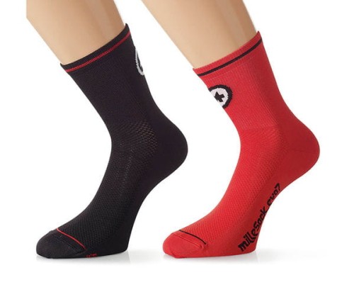 Skarpetki Assos Mille Sock Evo7 National Red