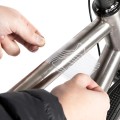 Naklejki ochronne na ramę Restrap Bicycle Protection Kit, białe
